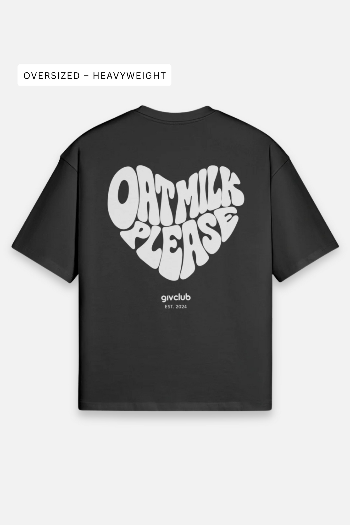 Oat Milk Please – Oversize Heavyweight T-Shirt