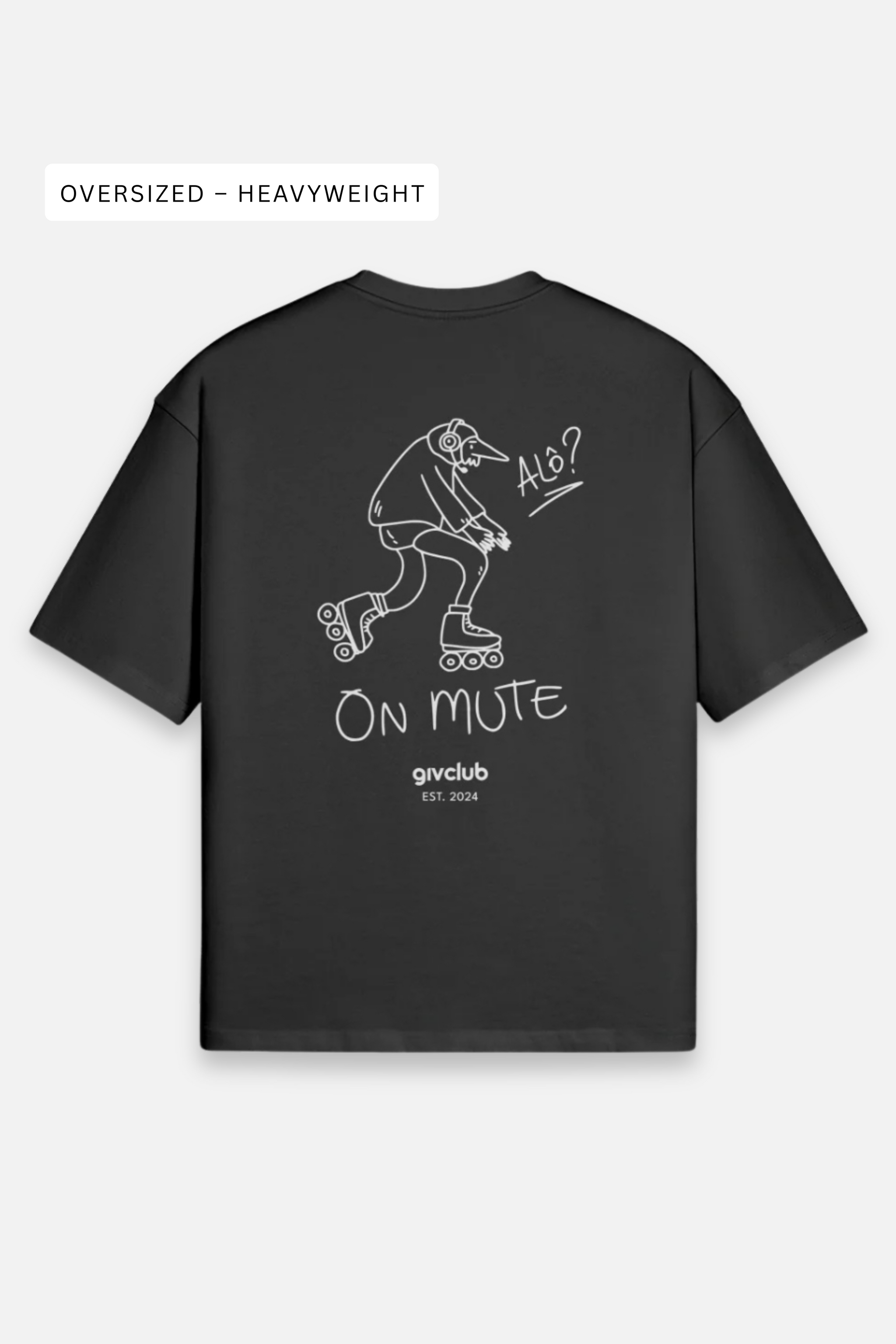 On Mute – Oversize Heavyweight T-Shirt