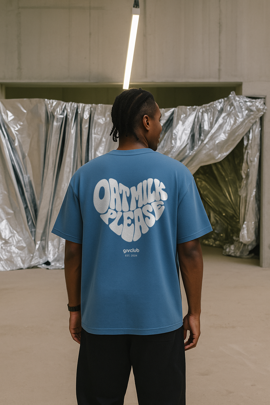 Oat Milk Please – Oversize Heavyweight T-Shirt