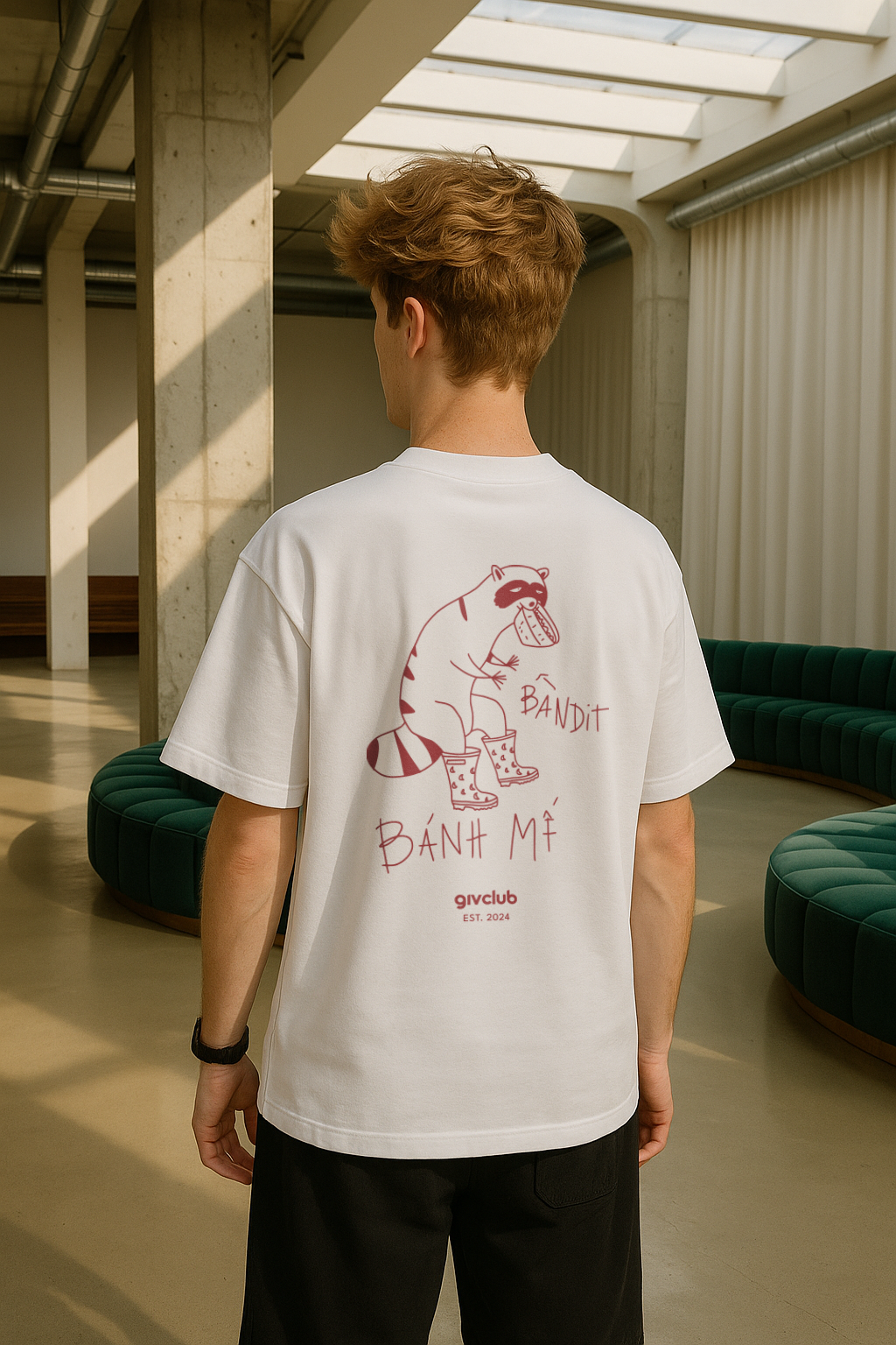 Bánh mì Bandit – Oversize Heavyweight T-Shirt