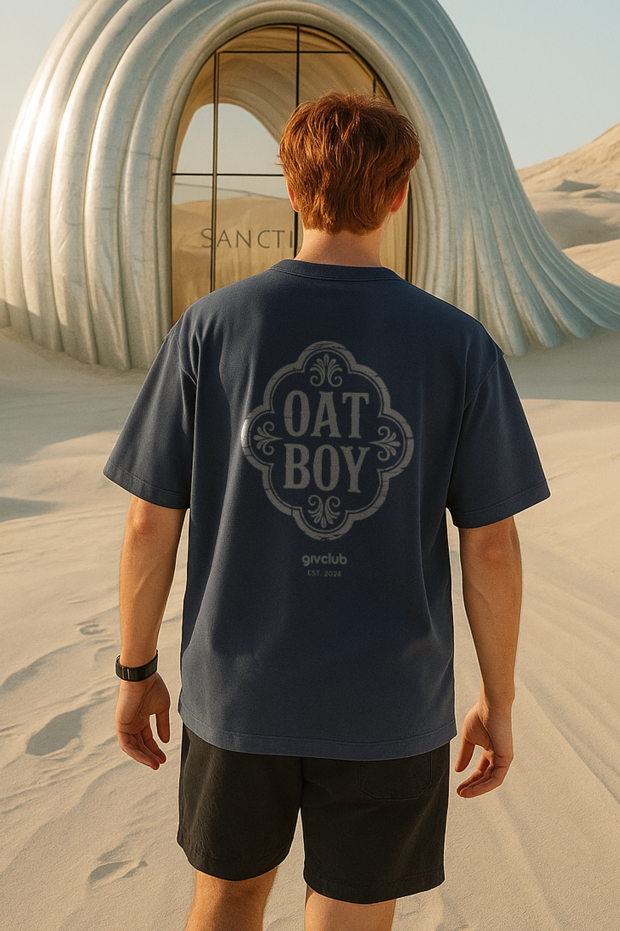 Oat Boy – Oversize Heavyweight T-Shirt