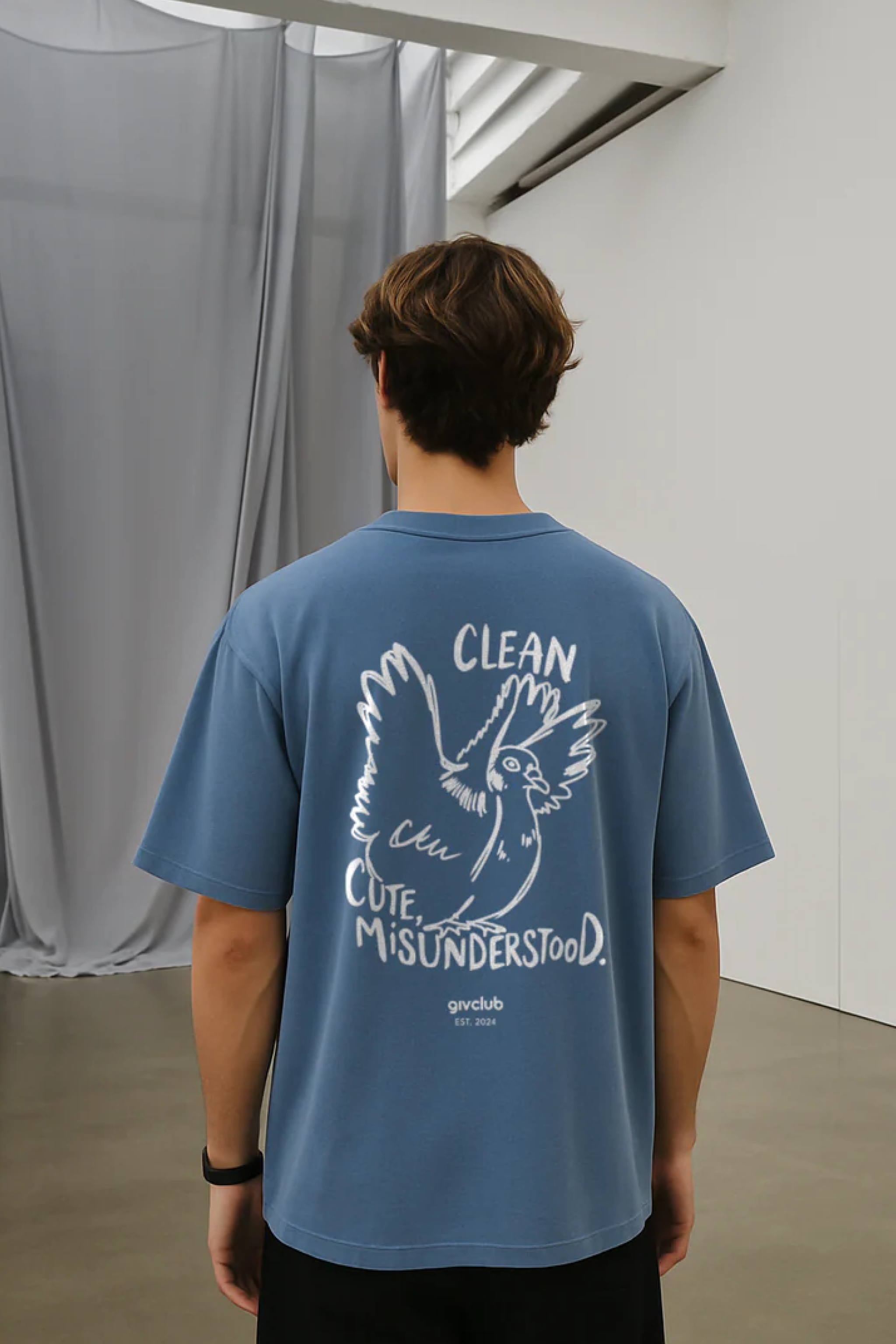 Pigeon – Oversize Heavyweight T-Shirt