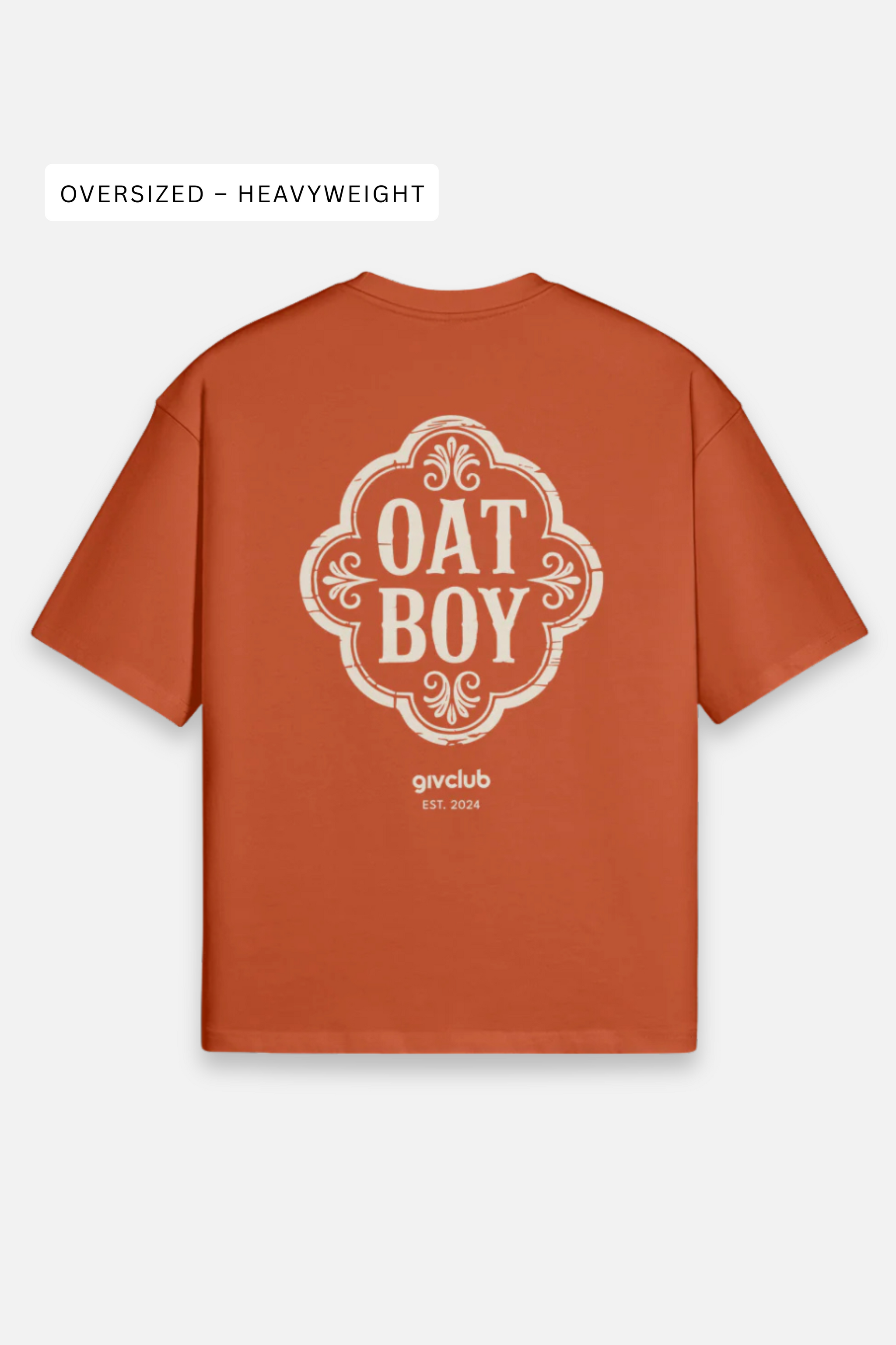 Oat Boy – Oversize Heavyweight T-Shirt