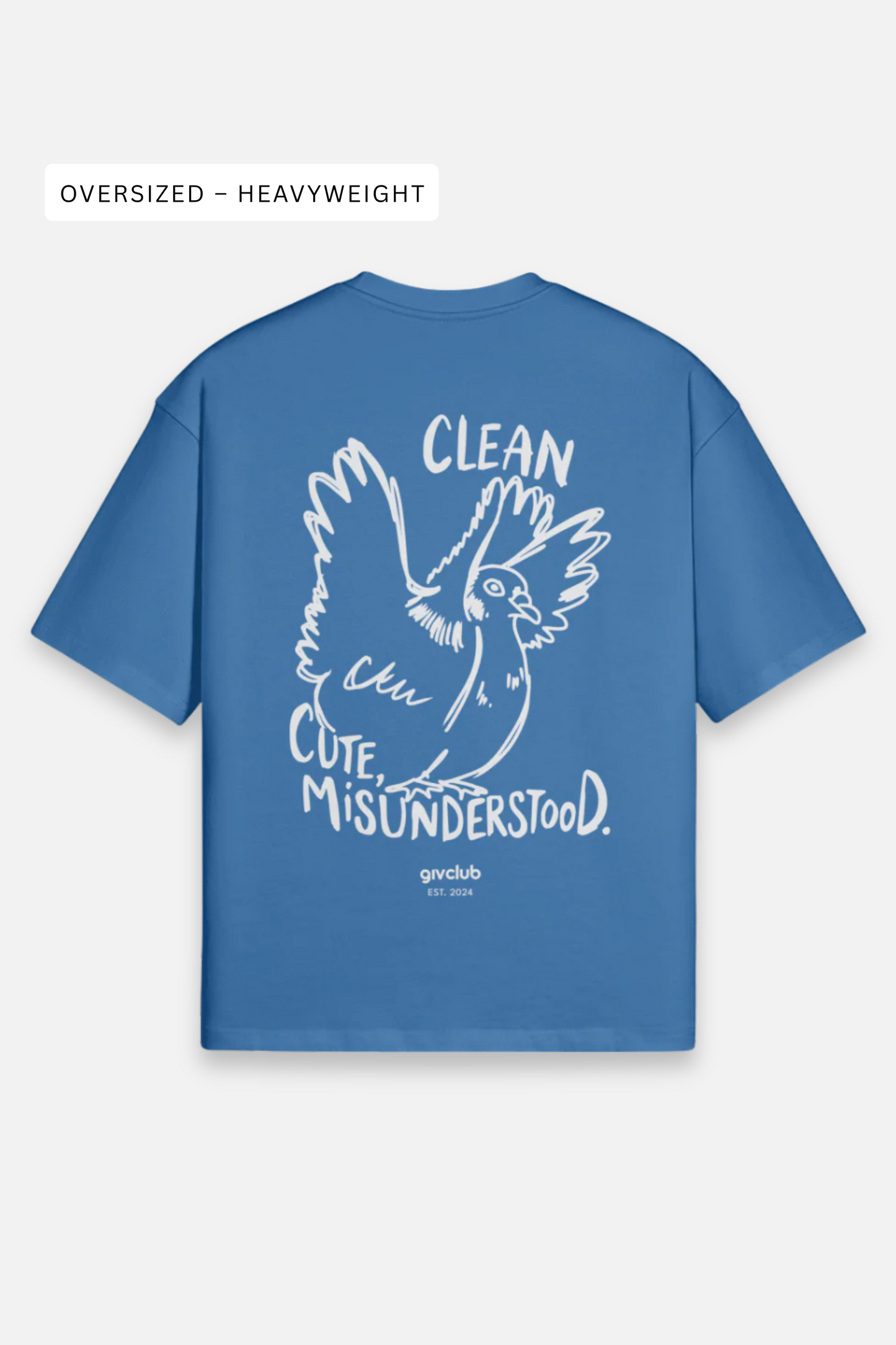 Pigeon – Oversize Heavyweight T-Shirt