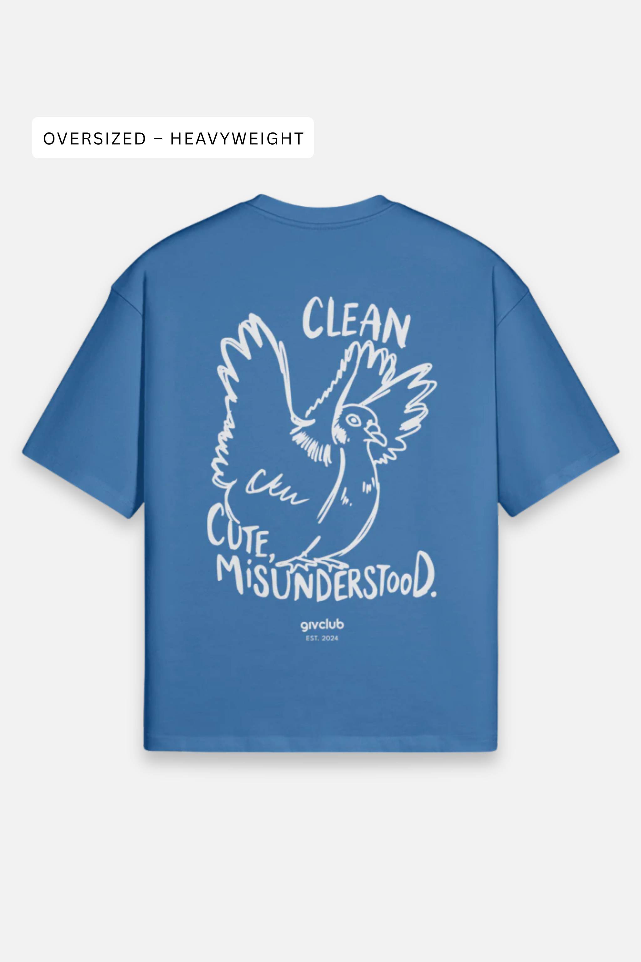 Pigeon – Oversize Heavyweight T-Shirt