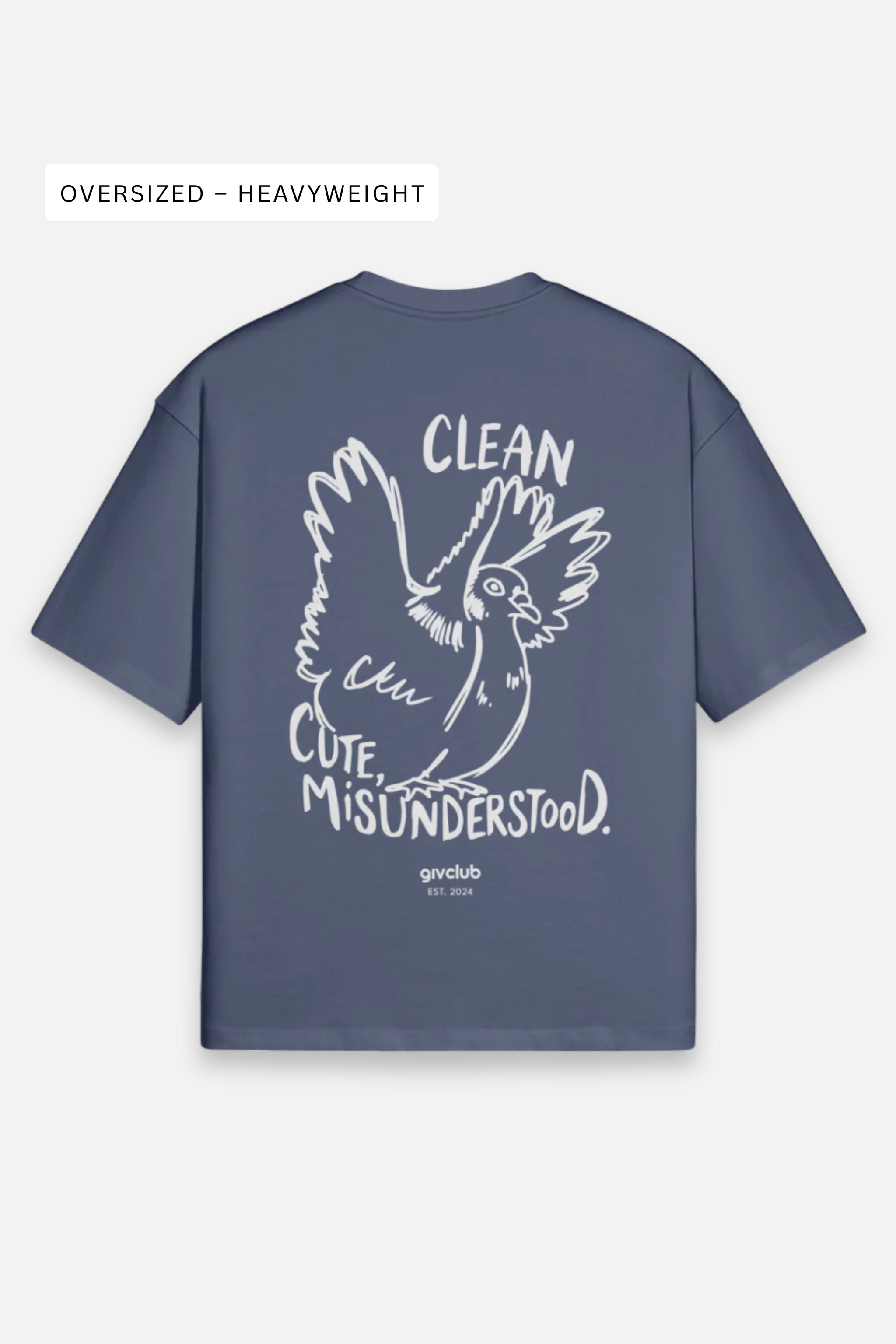 Pigeon – Oversize Heavyweight T-Shirt