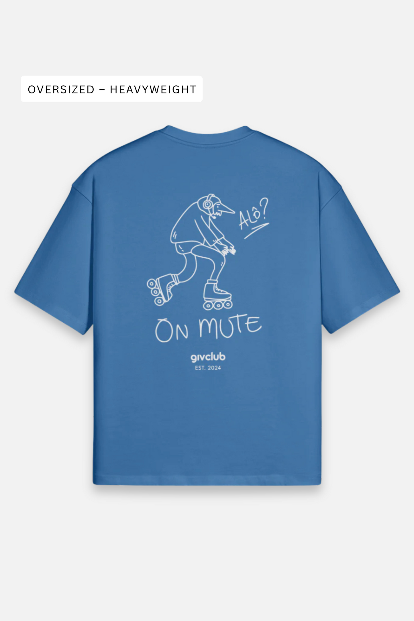 On Mute – Oversize Heavyweight T-Shirt