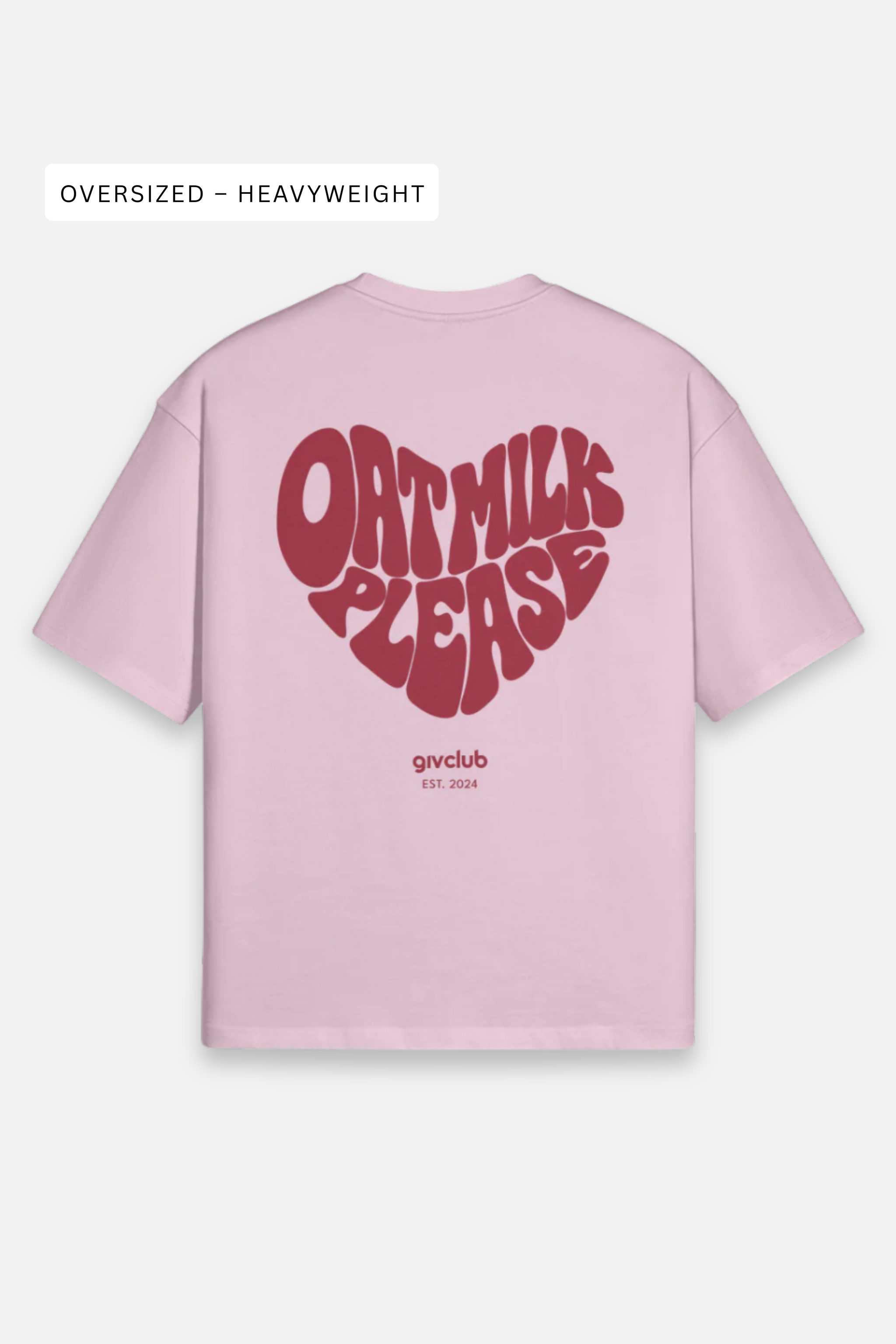 Oat Milk Please – Oversize Heavyweight T-Shirt