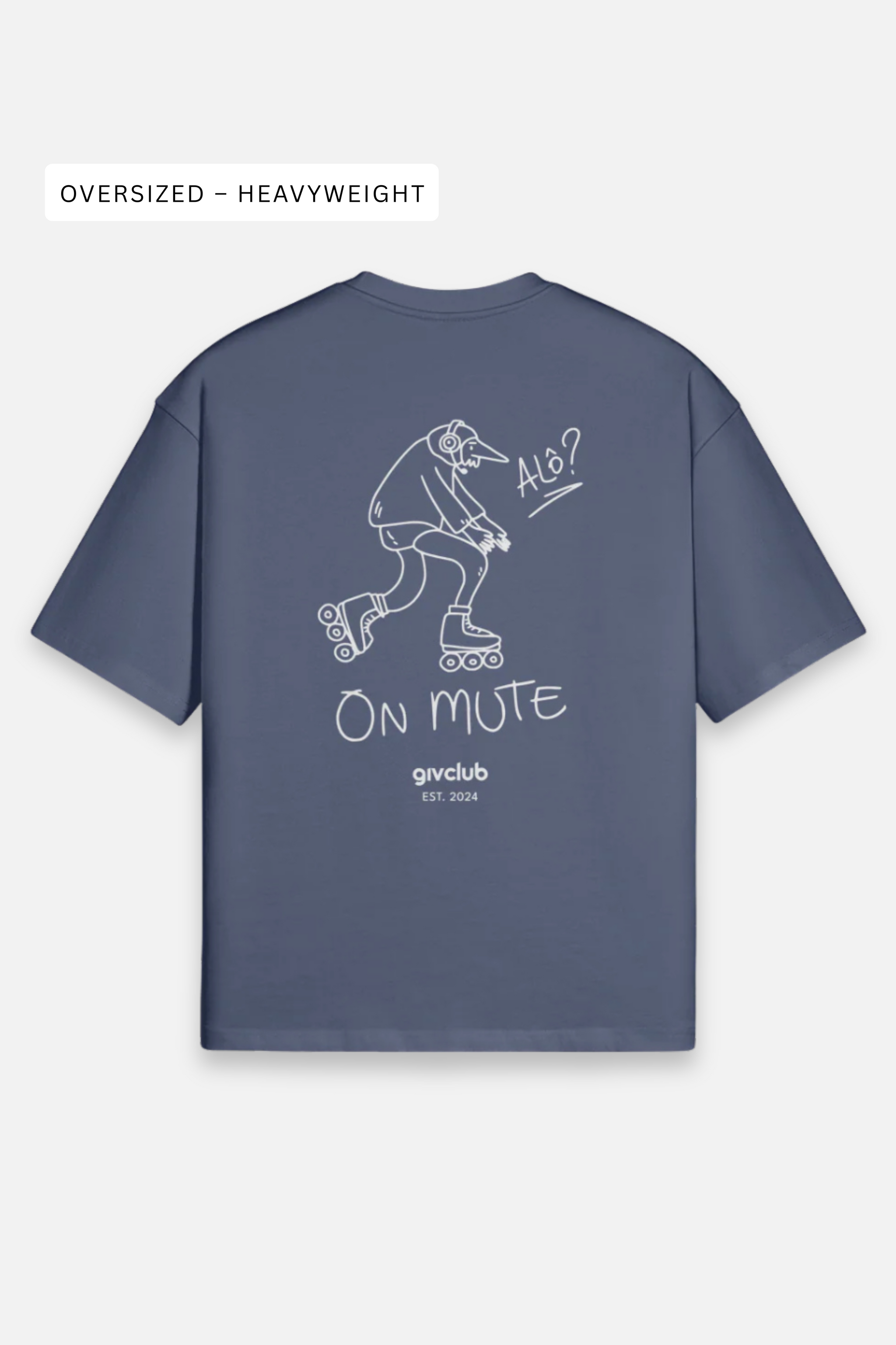 On Mute – Oversize Heavyweight T-Shirt