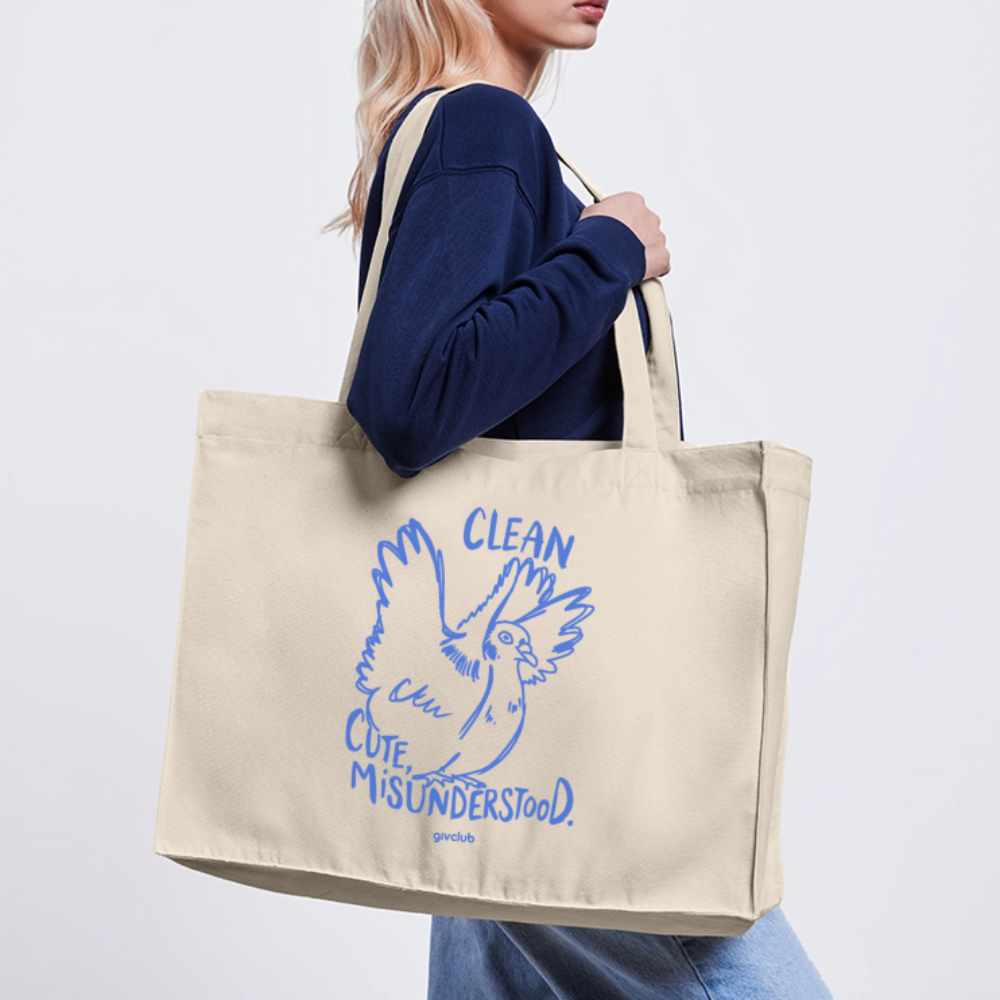 Stanley/Stella recycelter Shopping Bag - Naturweiß