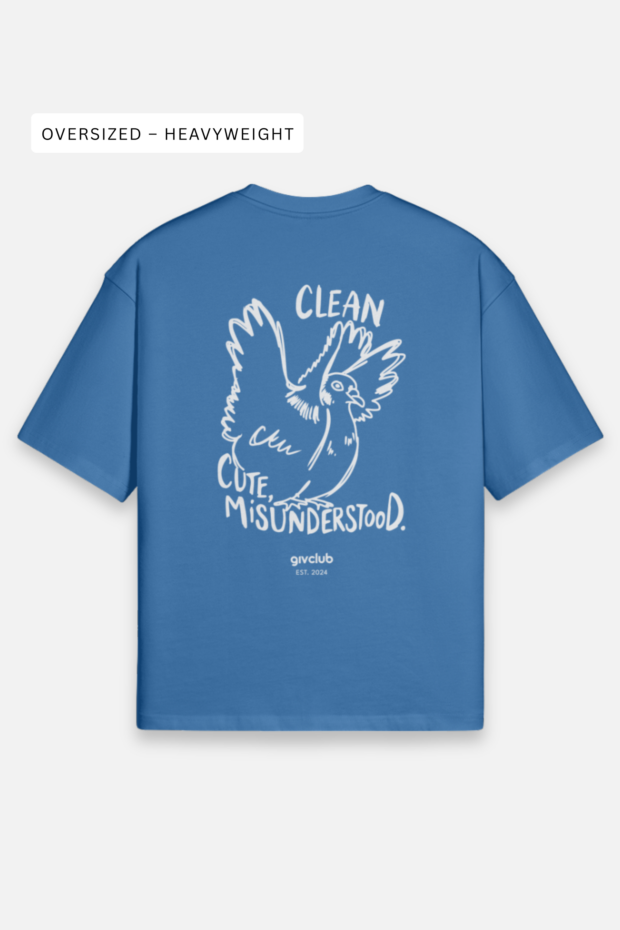 Pigeon – Oversize Heavyweight T-Shirt