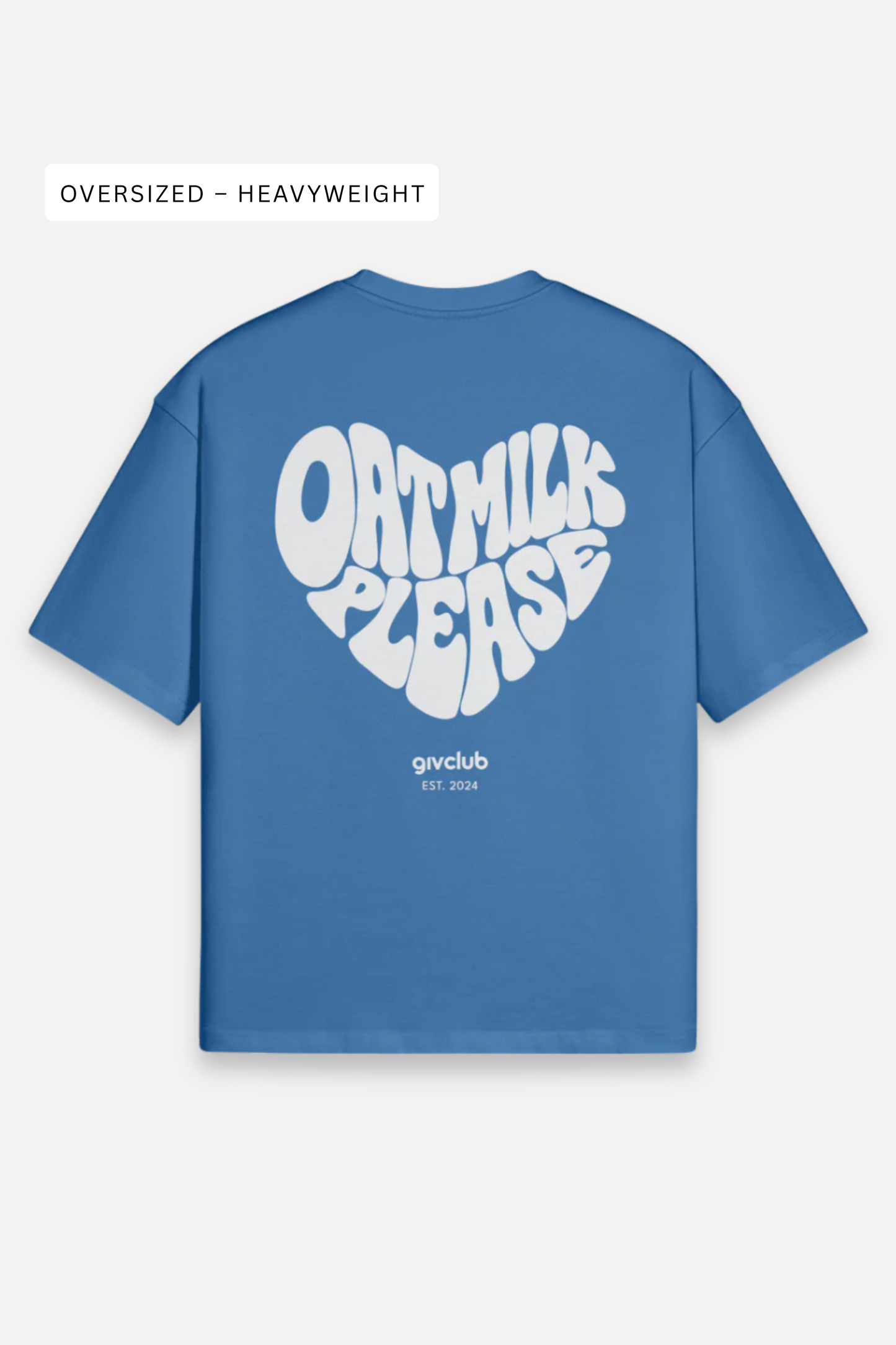 Oat Milk Please – Oversize Heavyweight T-Shirt