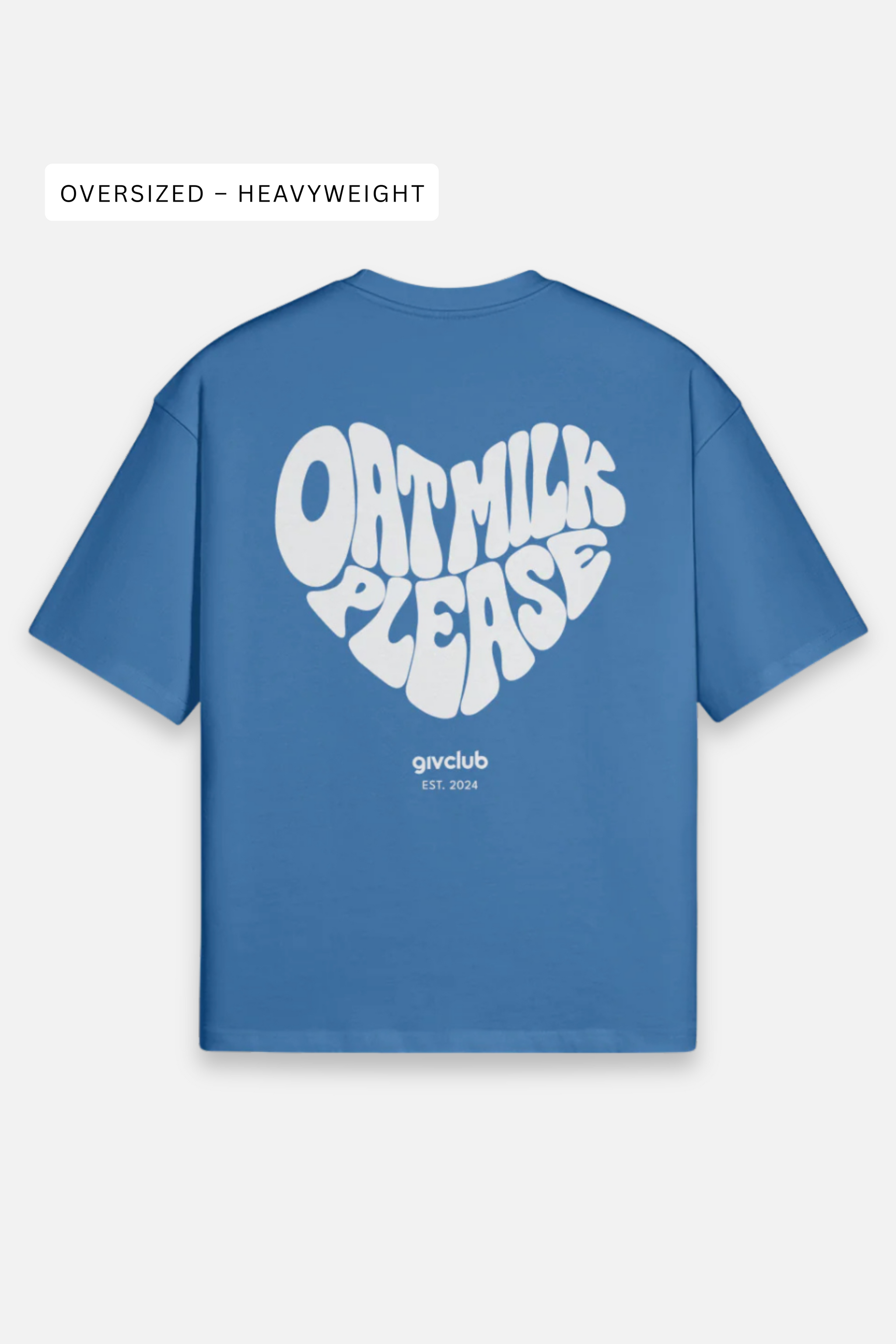 Oat Milk Please – Oversize Heavyweight T-Shirt