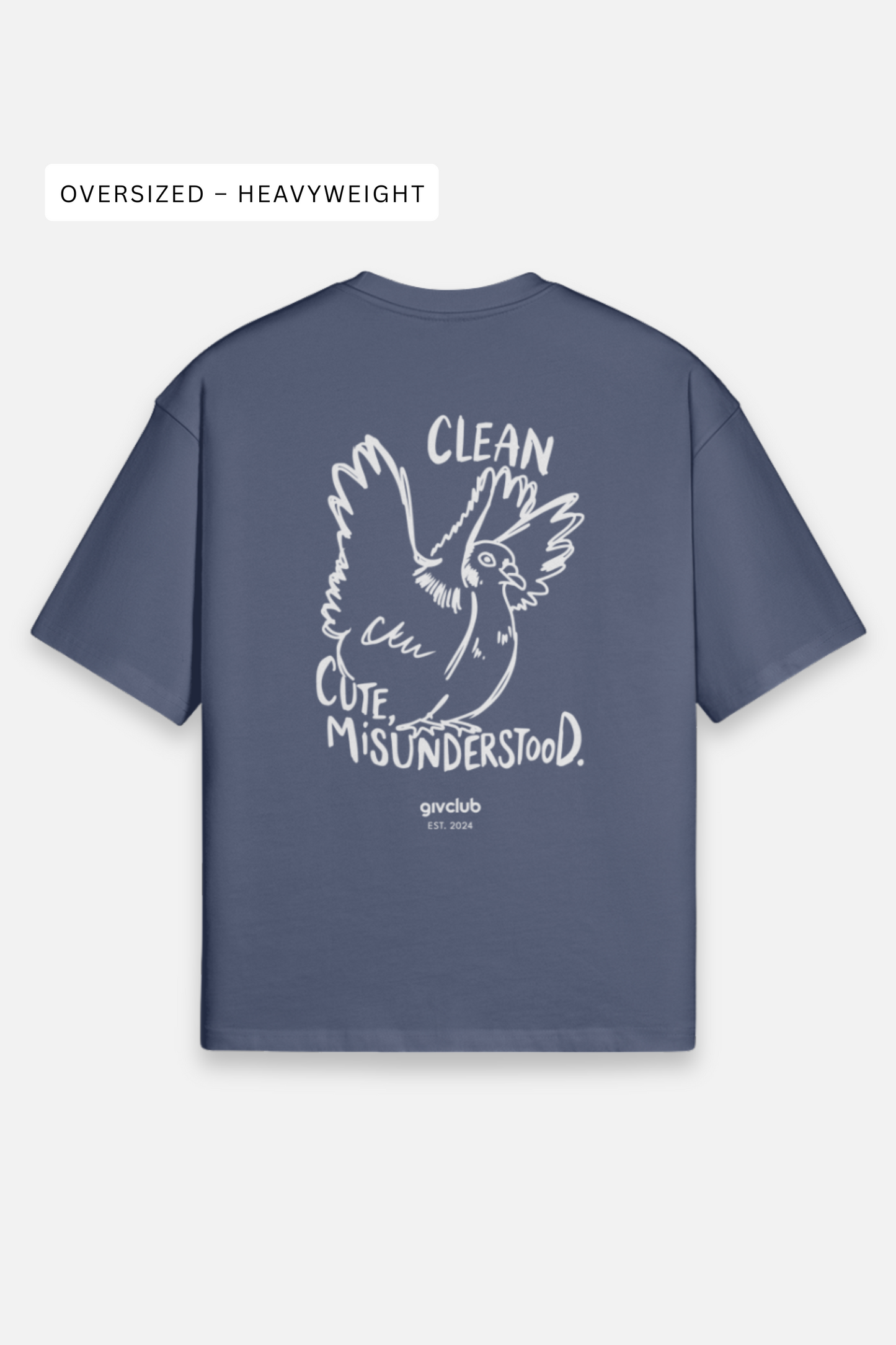 Pigeon – Oversize Heavyweight T-Shirt