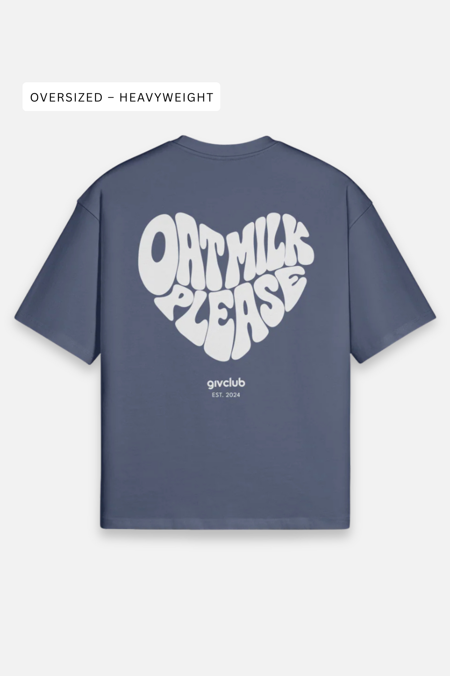 Oat Milk Please – Oversize Heavyweight T-Shirt