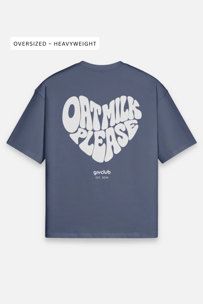 Oat Milk Please – Oversize Heavyweight T-Shirt