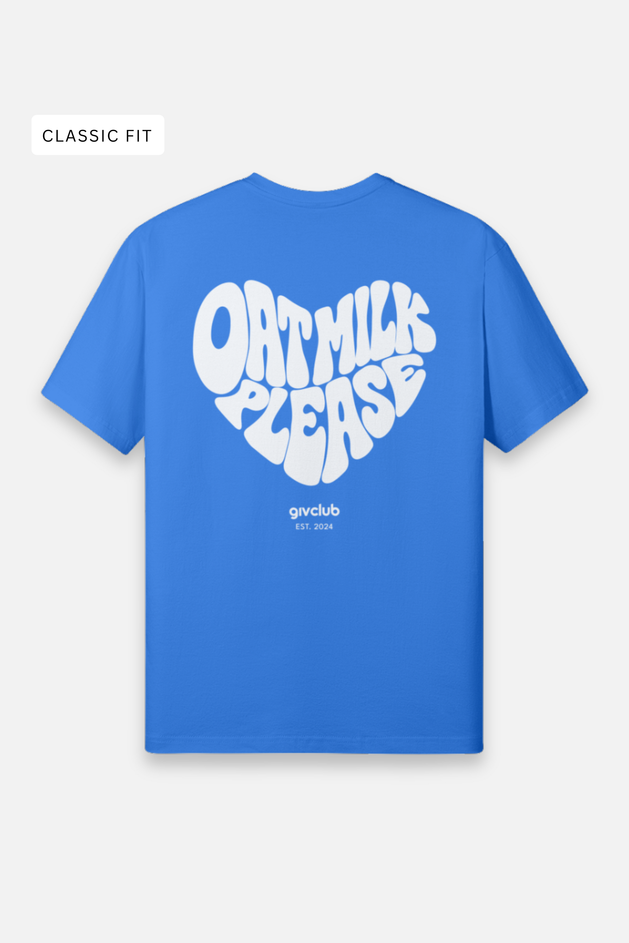 OatMilkPlease 180GSM Unisex Classic Fit Crew Neck T-shirt