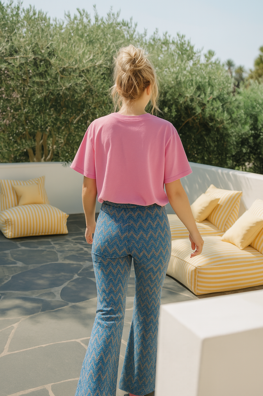 Oat Milk Please - Petite-Length Organic T-Shirt